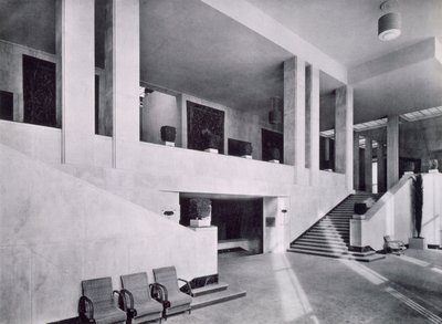 The Museum of Modern Art at the Paris International Exposition by French Photographer
